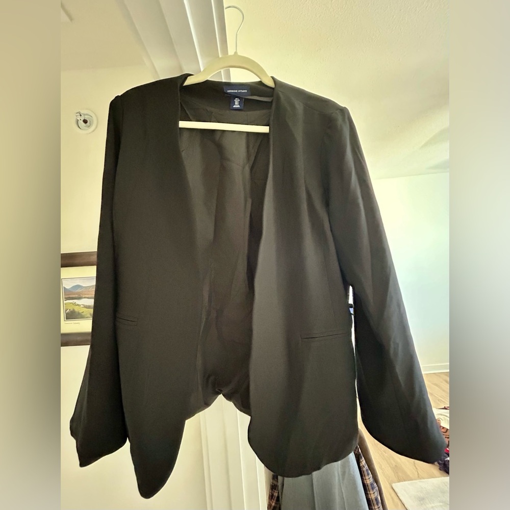 Adrienne Vittadini Black Blazer